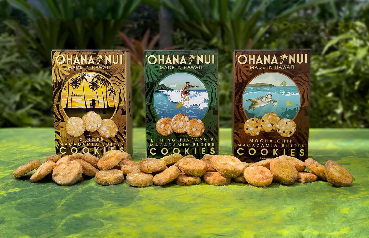 Ohana Nui (macadamia butter cookies)