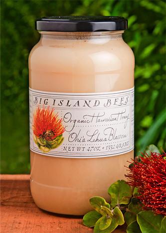 Raw Organic White Ohia Lehua Blossom Honey - Hawaiian Farmers Market{