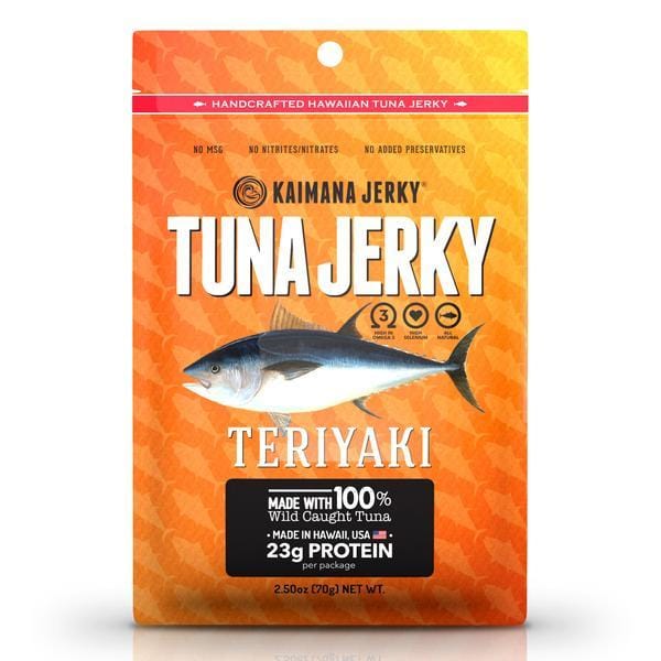 Teriyaki Ahi Tuna Jerky 2oz - Hawaiian Farmers Market{