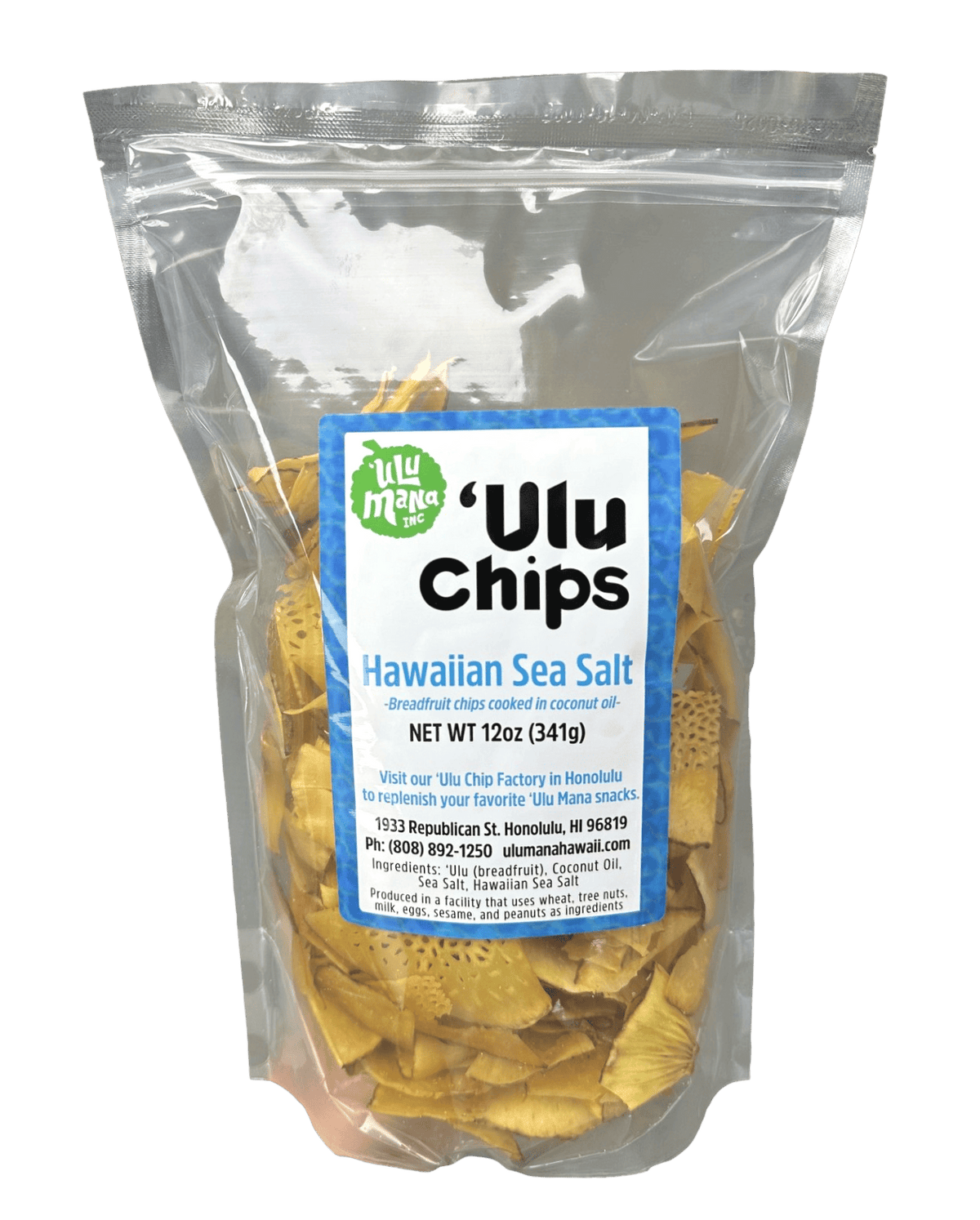 Sea Salt &#39;Ulu Chips Large 12oz bag - Ulu Mana