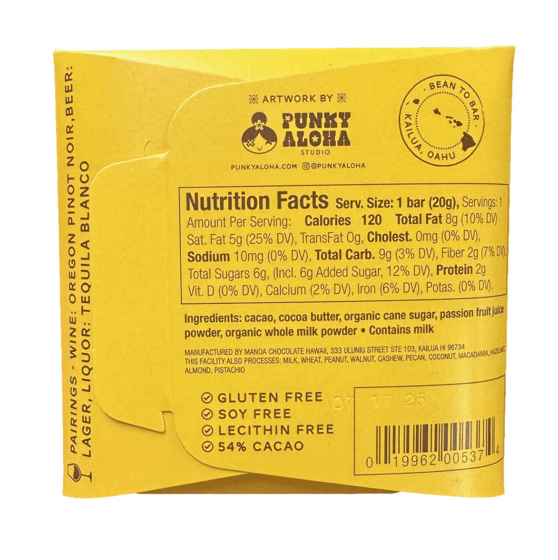 20g Chocolate Bars - Hawaiian Farmers Market