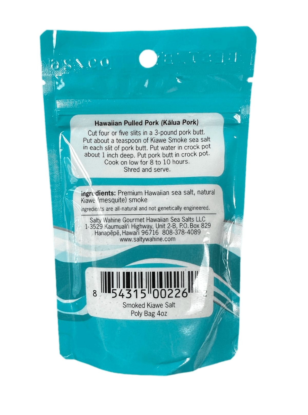 Kiawe Smoked Sea Salt - Hawaiian Farmers Market