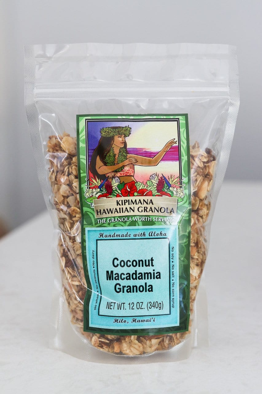 Coconut Macadamia Nut Granola 12oz - Hawaiian Farmers Market{
