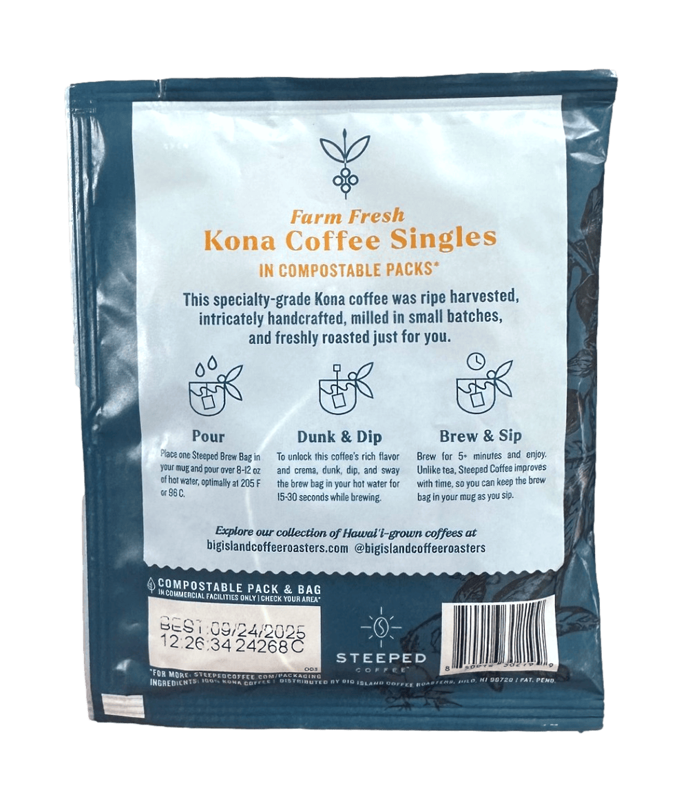 Single Serve Coffee Packet - Ulu Mana