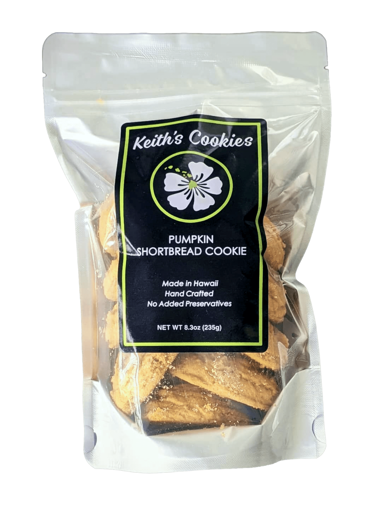 Pumpkin Shortbread Cookies | Keith's Cookies | No add