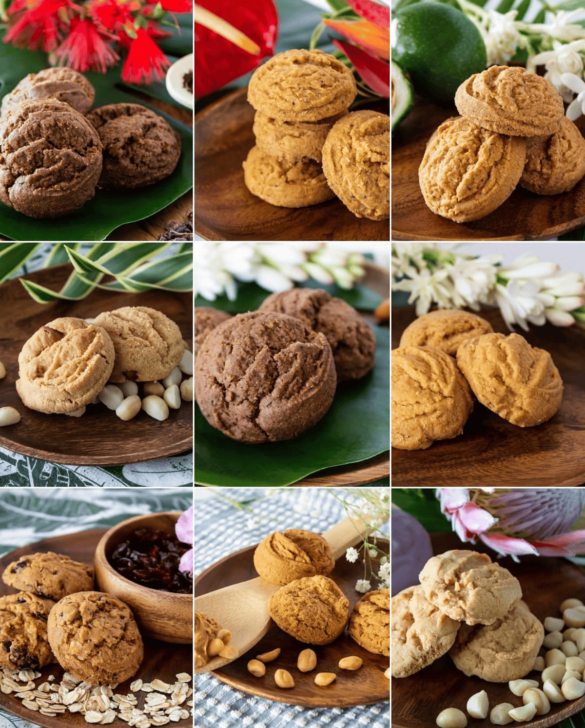 Apple Banana Shortbread Cookies - Ulu Mana