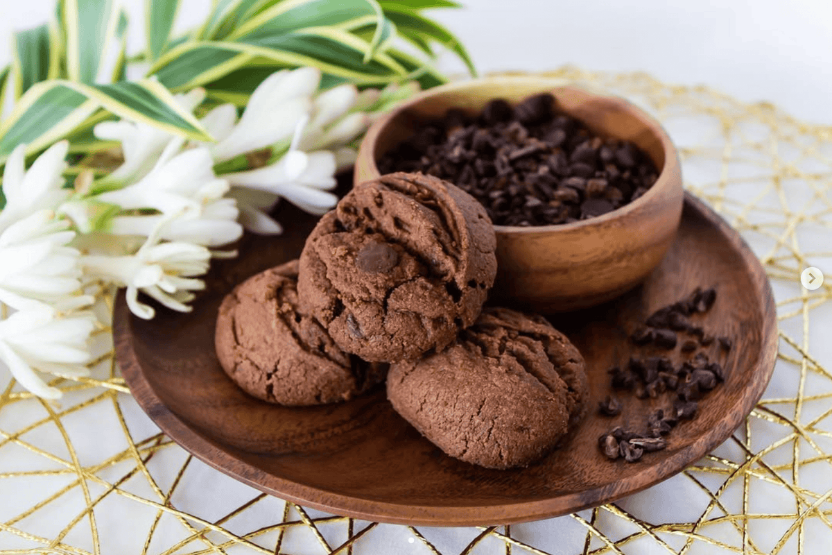 Apple Banana Shortbread Cookies - Ulu Mana