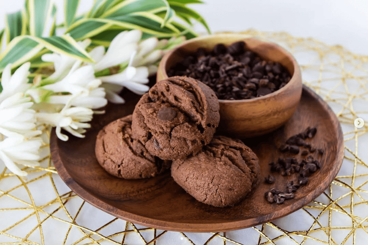 Apple Banana Shortbread Cookies - Ulu Mana