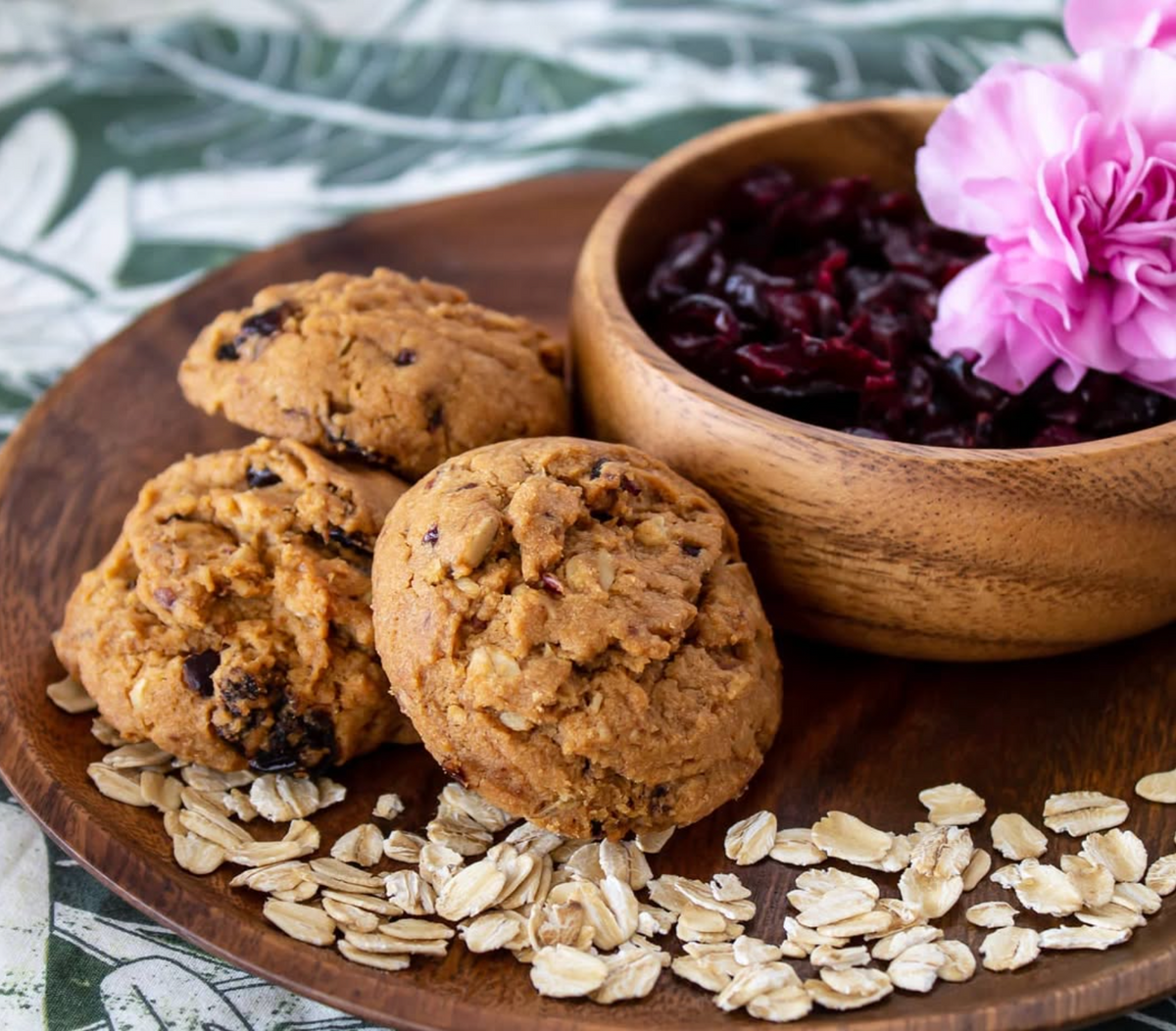 Oatmeal Cranberry Pecan Cookies - Ulu Mana