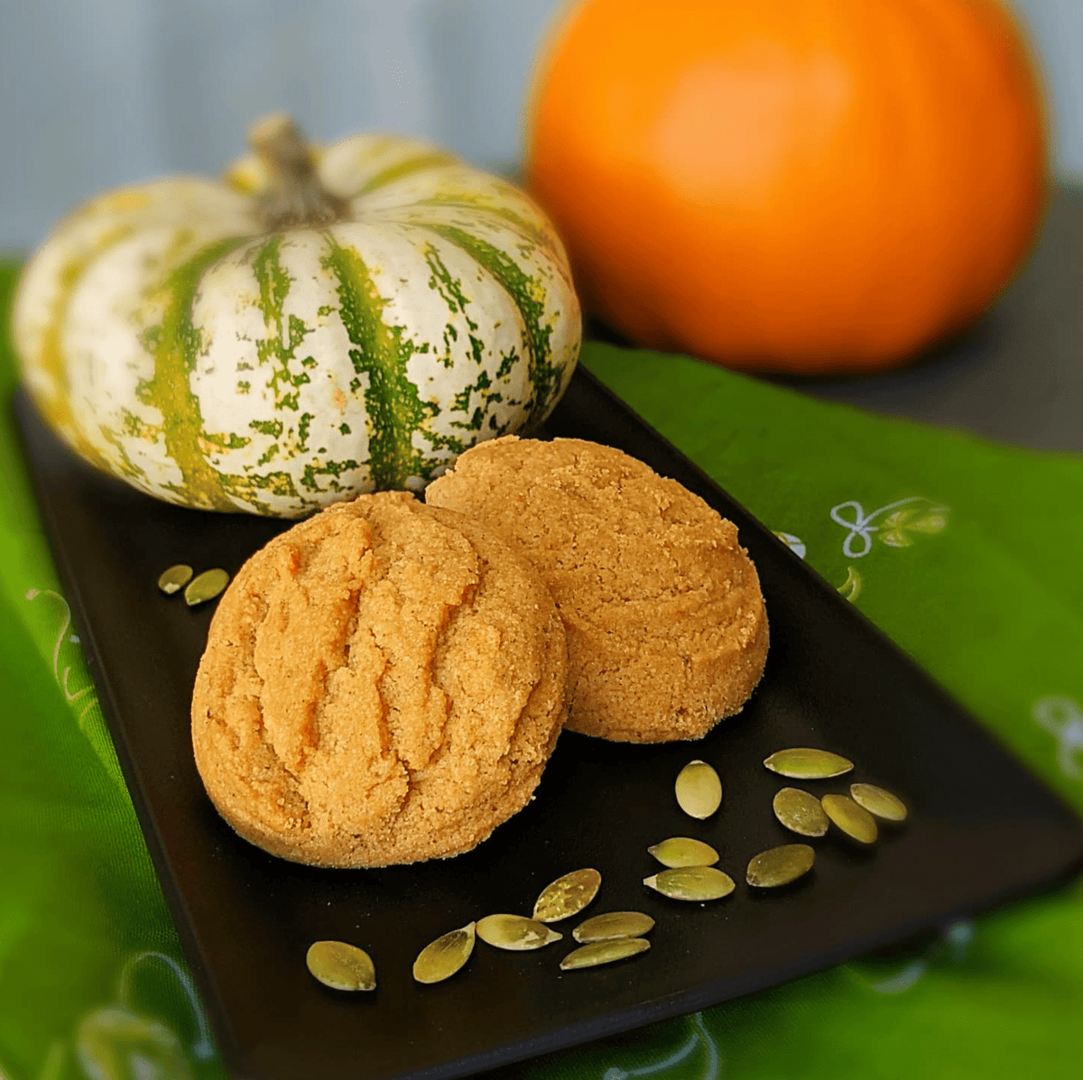 Pumpkin Shortbread Cookies - Ulu Mana