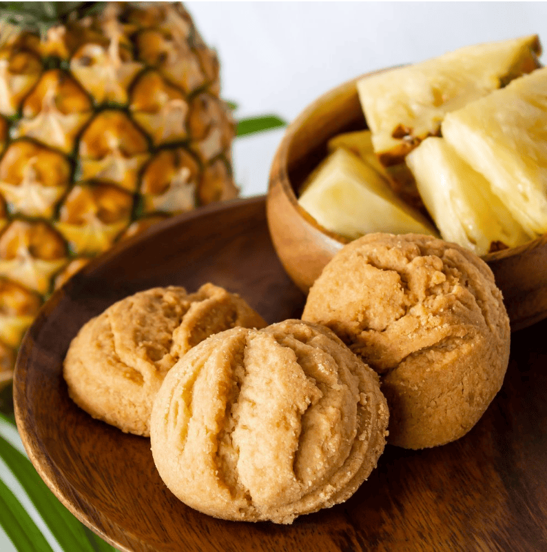 Pineapple Shortbread Cookies - Ulu Mana