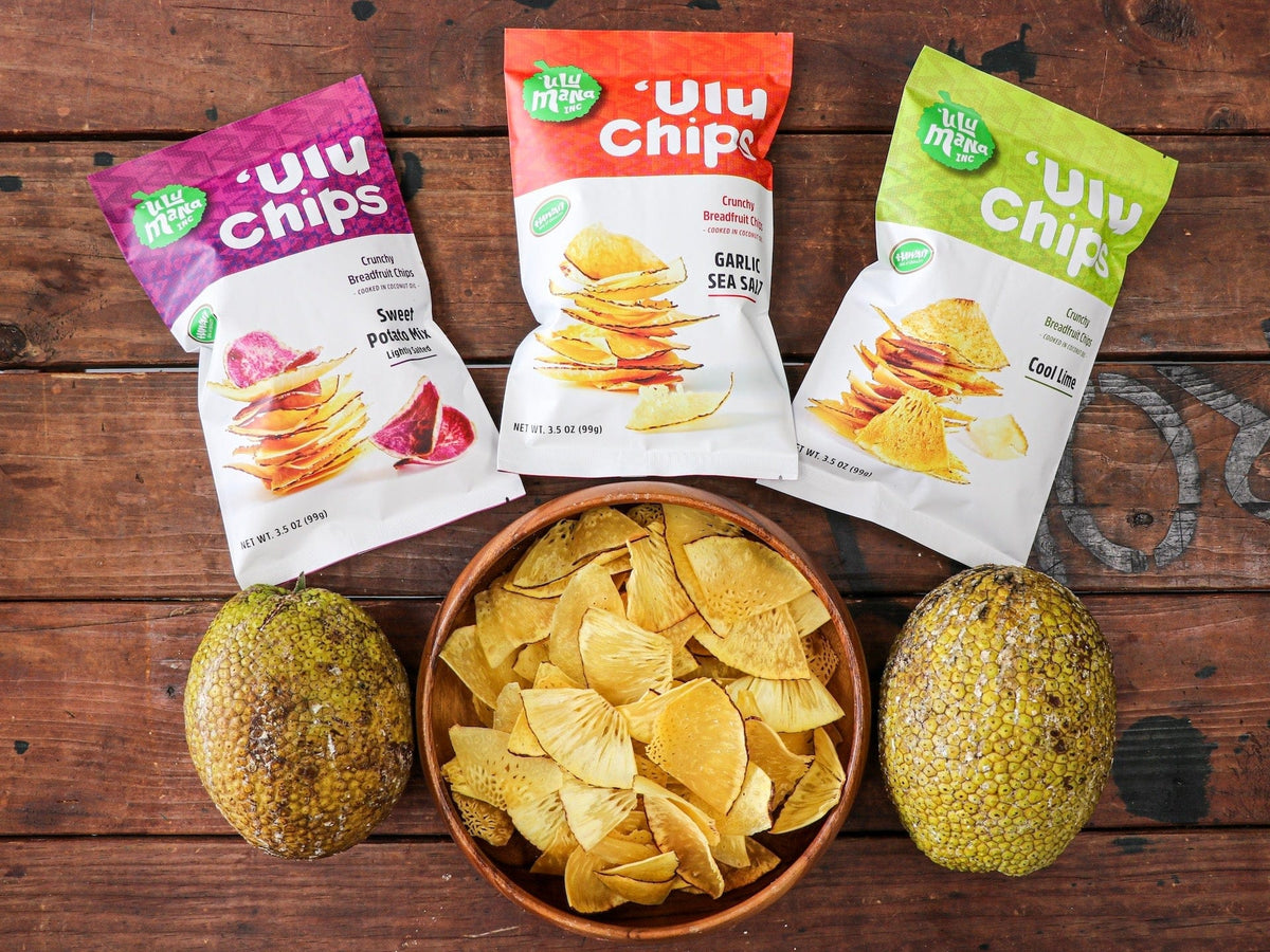 Cool Lime &#39;Ulu Chips 3.5oz - Ulu Mana