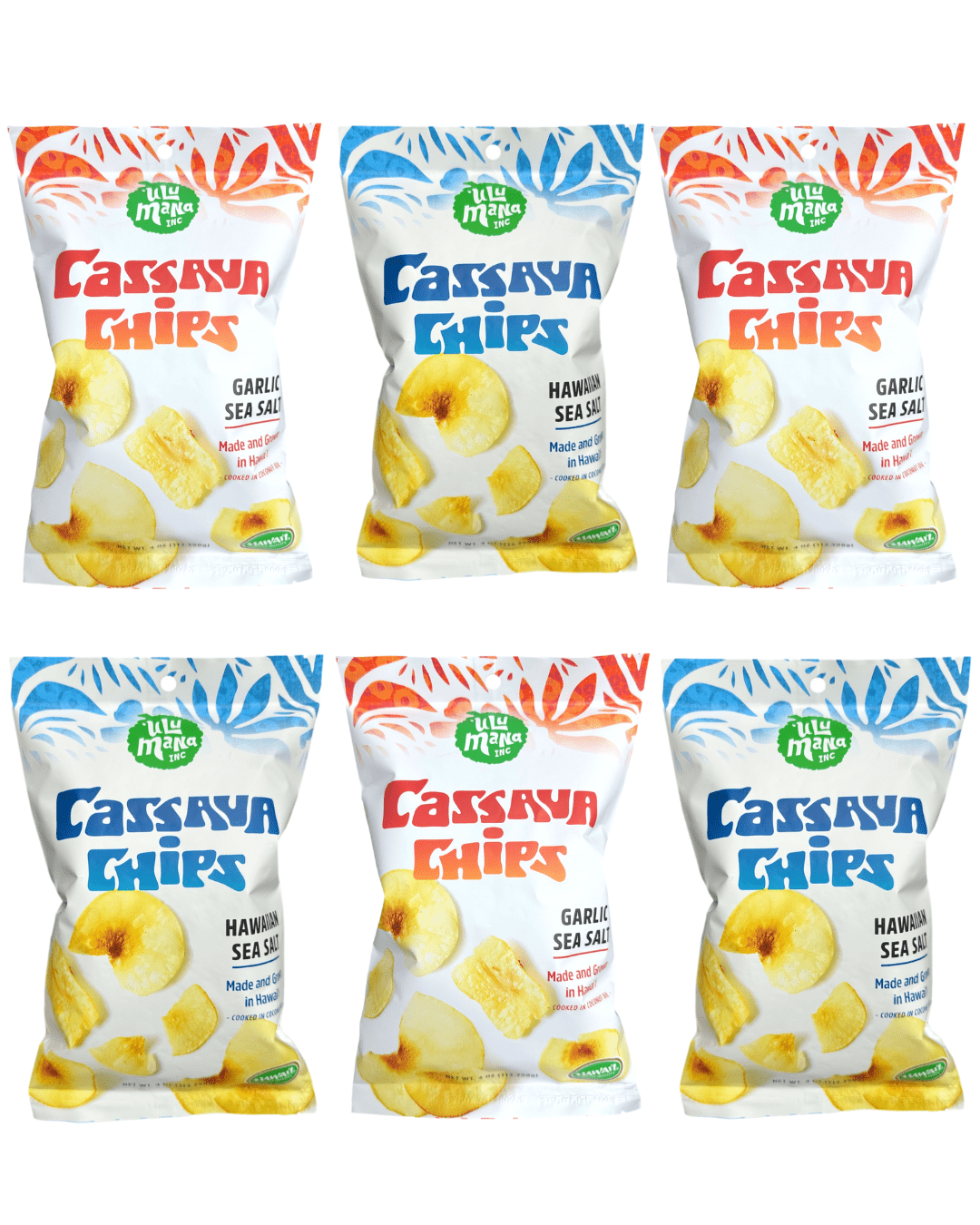 Cassava Chips 6 pack - Ulu Mana