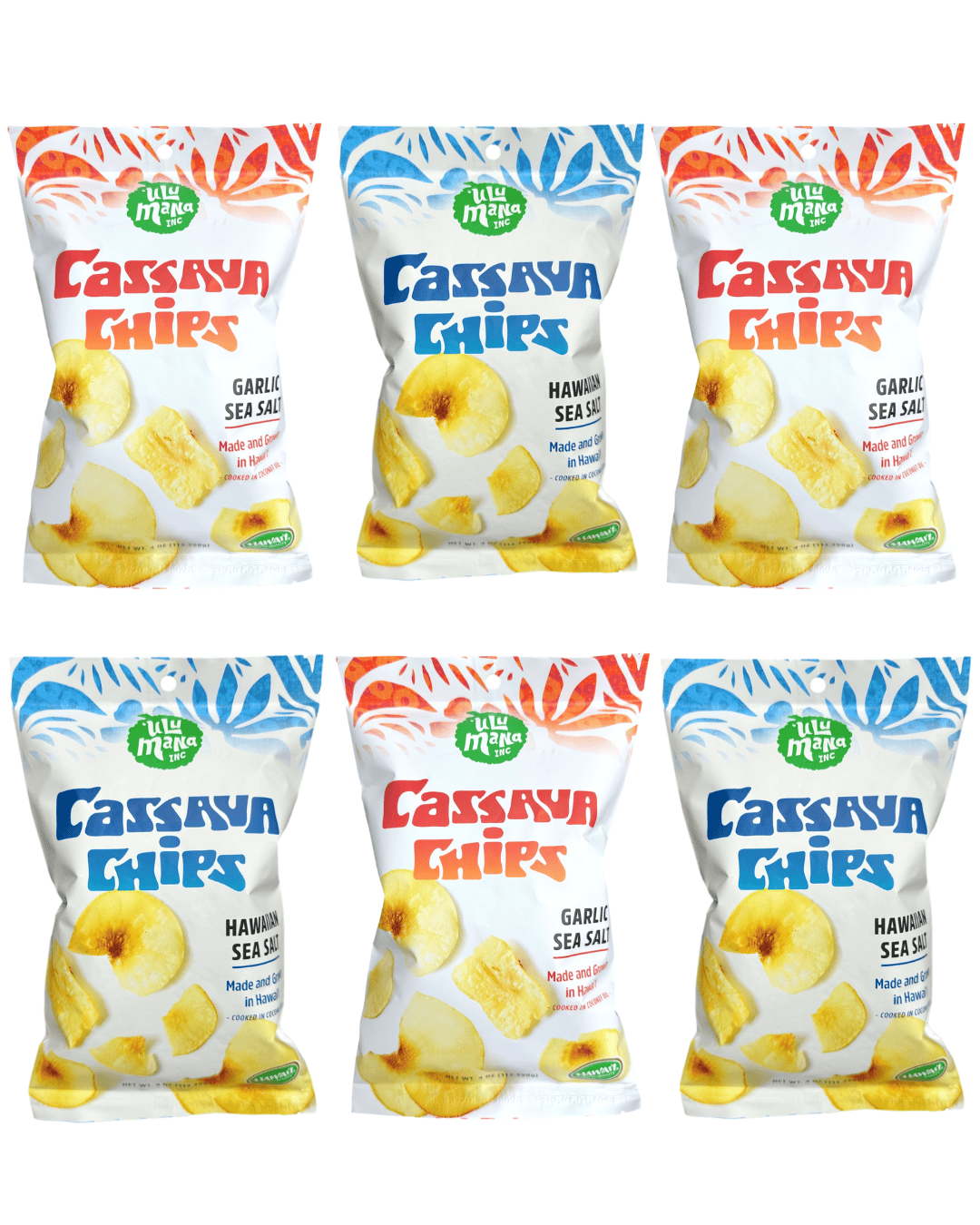 Cassava Chips 6 pack - Ulu Mana