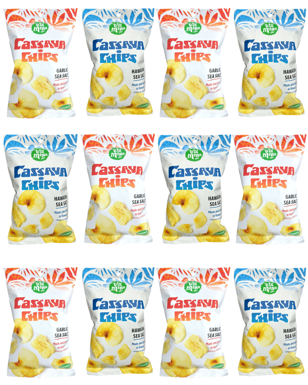 Cassava Chips 12 pack - Ulu Mana