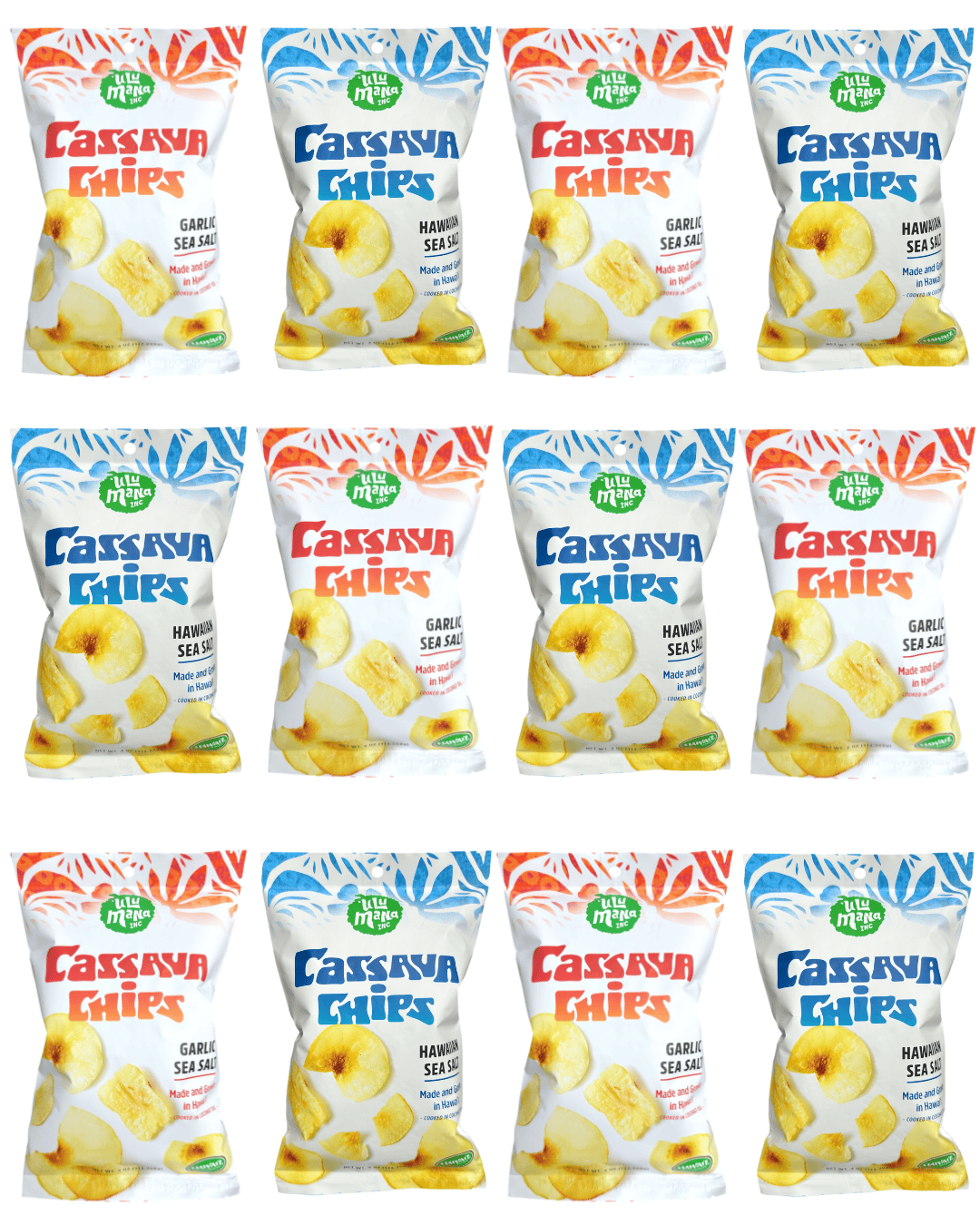 Cassava Chips 12 pack - Ulu Mana