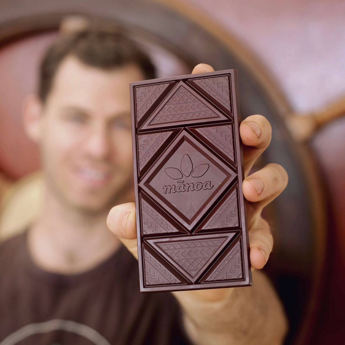 Lilikoi X Passion Fruit Bar 50% Dark Milk Chocolate 60g - Hawaiian Farmers Market{