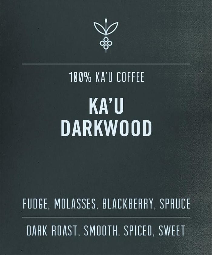 Ka&#39;u Darkwood Hawaiian Coffee 7oz - Hawaiian Farmers Market{