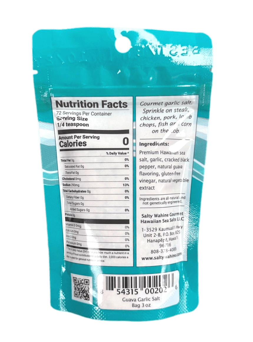 Guava Garlic Salt - Ulu Mana