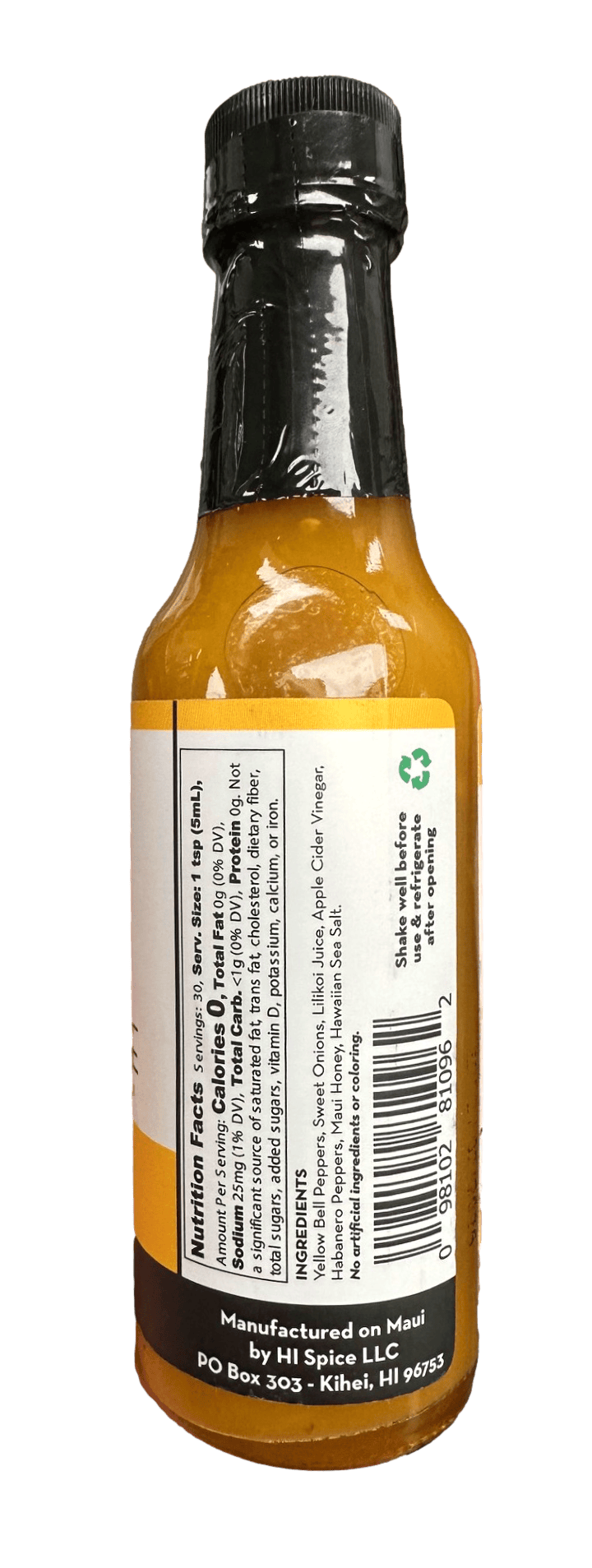 Liliko&#39;i Hot Sauce- Medium - Ulu Mana