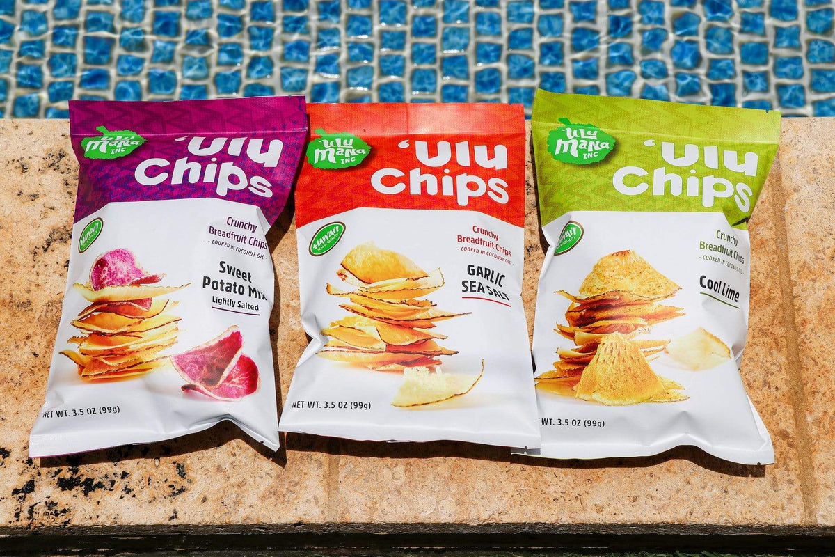 &#39;Ulu Chips- Garlic Sea Salt - Hawaiian Farmers Market{
