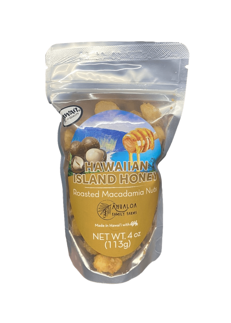 Hawaiian Island Honey Macadamia Nuts - Hawaiian Farmers Market{