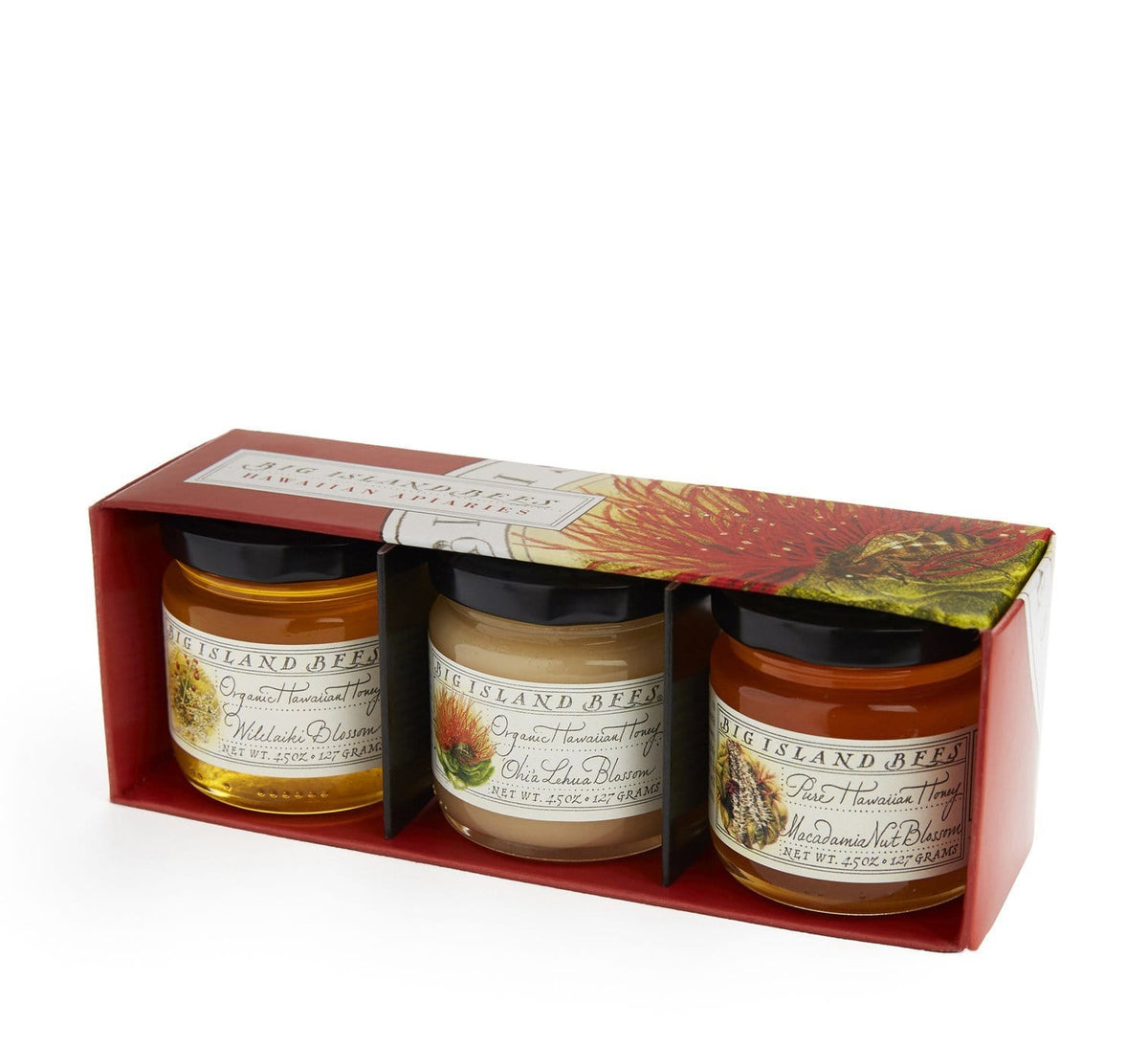 Raw Organic Honey Sampler Gift Pack - Hawaiian Farmers Market{