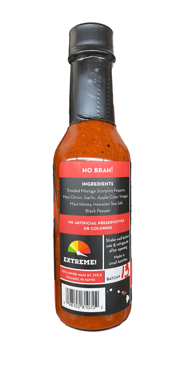 Ho Brah Hot Sauce- Extreme! - Hawaiian Farmers Market{