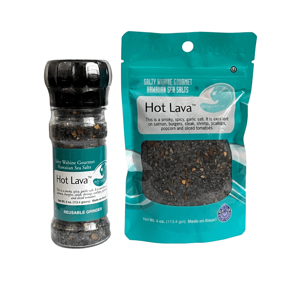 Hot Lava Gourmet Salt - Hawaiian Farmers Market{