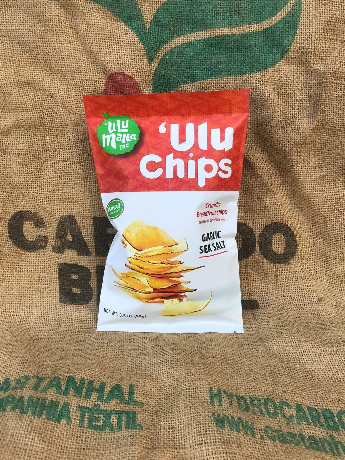 &#39;Ulu Chips- Garlic Sea Salt - Hawaiian Farmers Market{