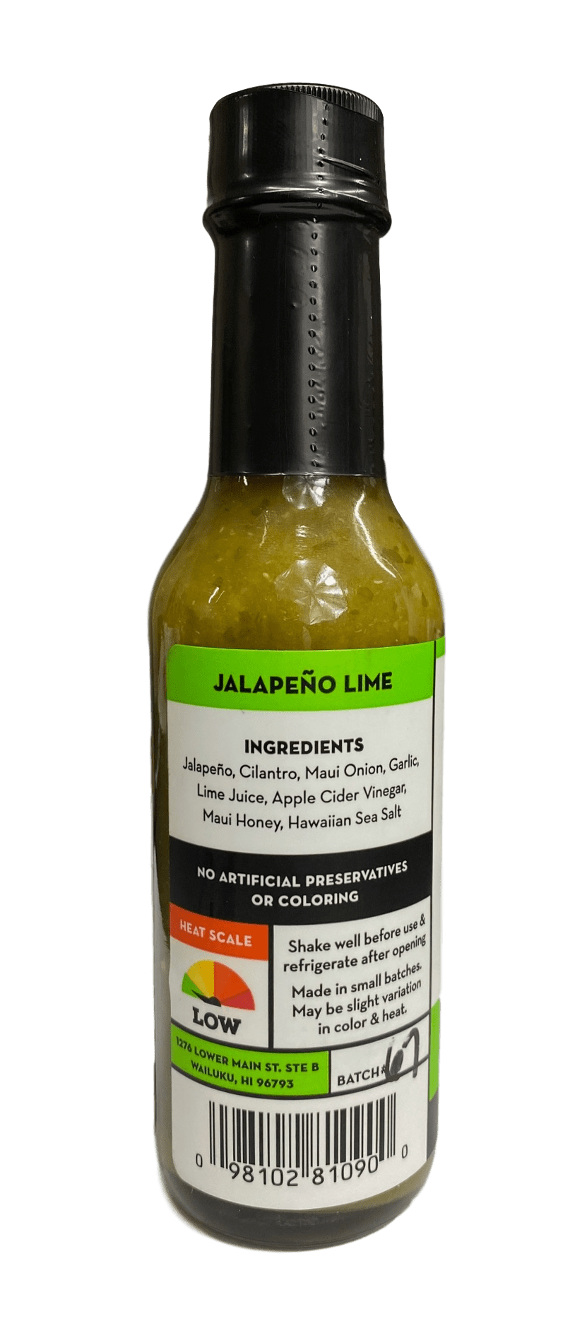 Jalapeno Lime Hot Sauce- Mild - Hawaiian Farmers Market{