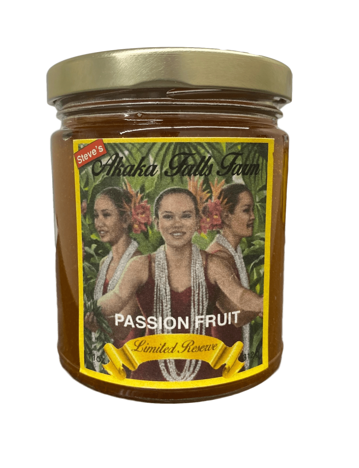 Passion Fruit Jam (Lilikoi) 11oz - Hawaiian Farmers Market{