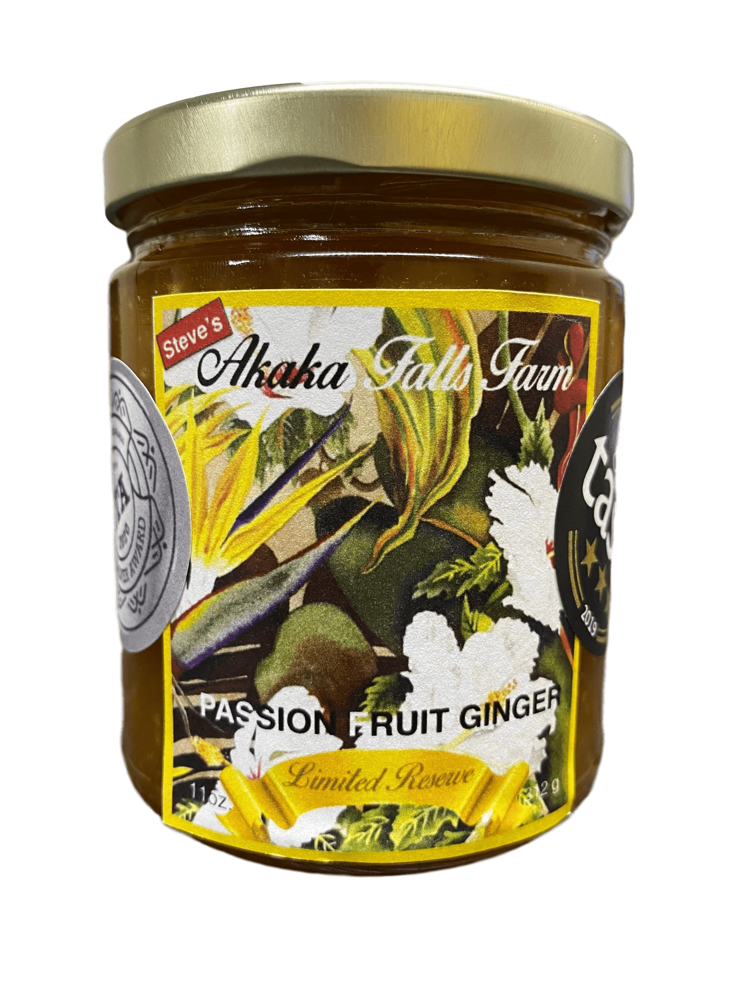 Passion Fruit Ginger Jelly (Lilikoi) 11oz - Hawaiian Farmers Market{