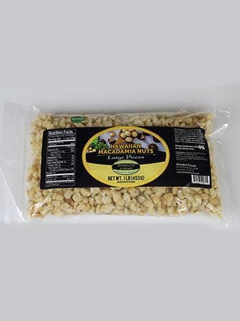 Macadamia Nut Pieces 1lb - Hawaiian Farmers Market{