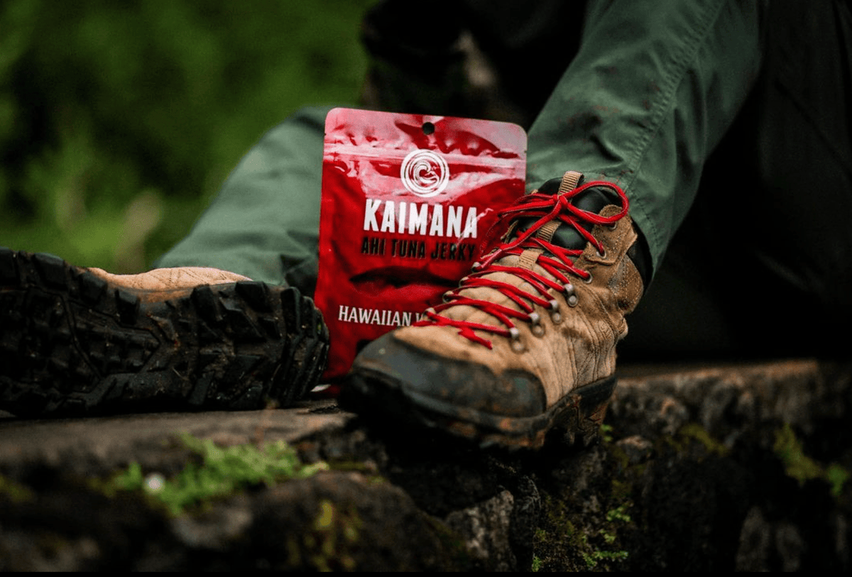 Peppered Ahi Tuna Jerky 2oz - Hawaiian Farmers Market{