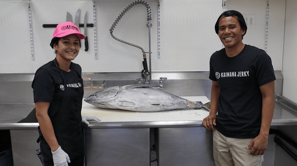 Teriyaki Ahi Tuna Jerky 2oz - Hawaiian Farmers Market{