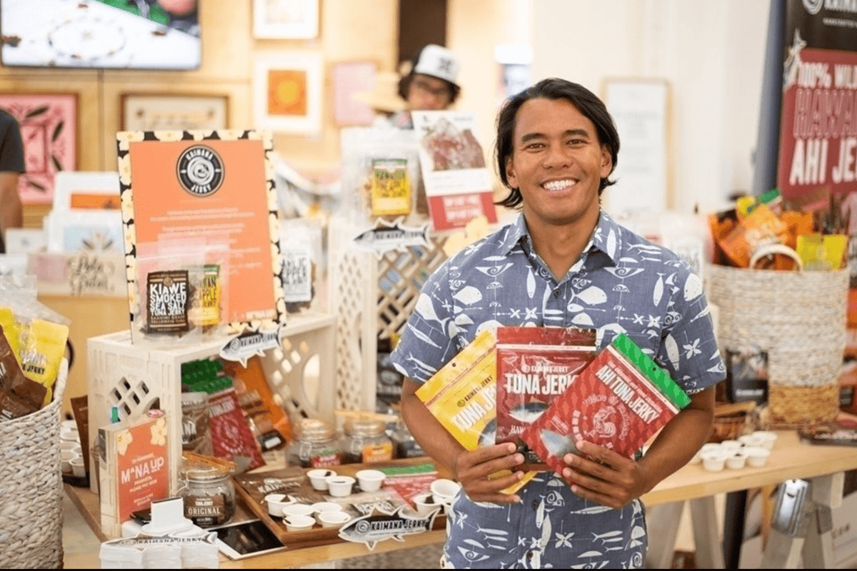 Teriyaki Ahi Tuna Jerky 2oz - Hawaiian Farmers Market{