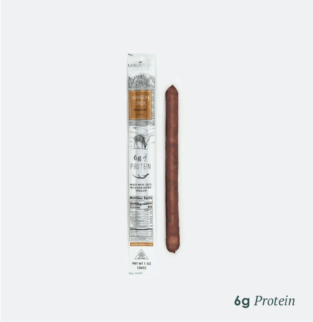 All Natural Venison Stick- 1oz - Hawaiian Farmers Market{