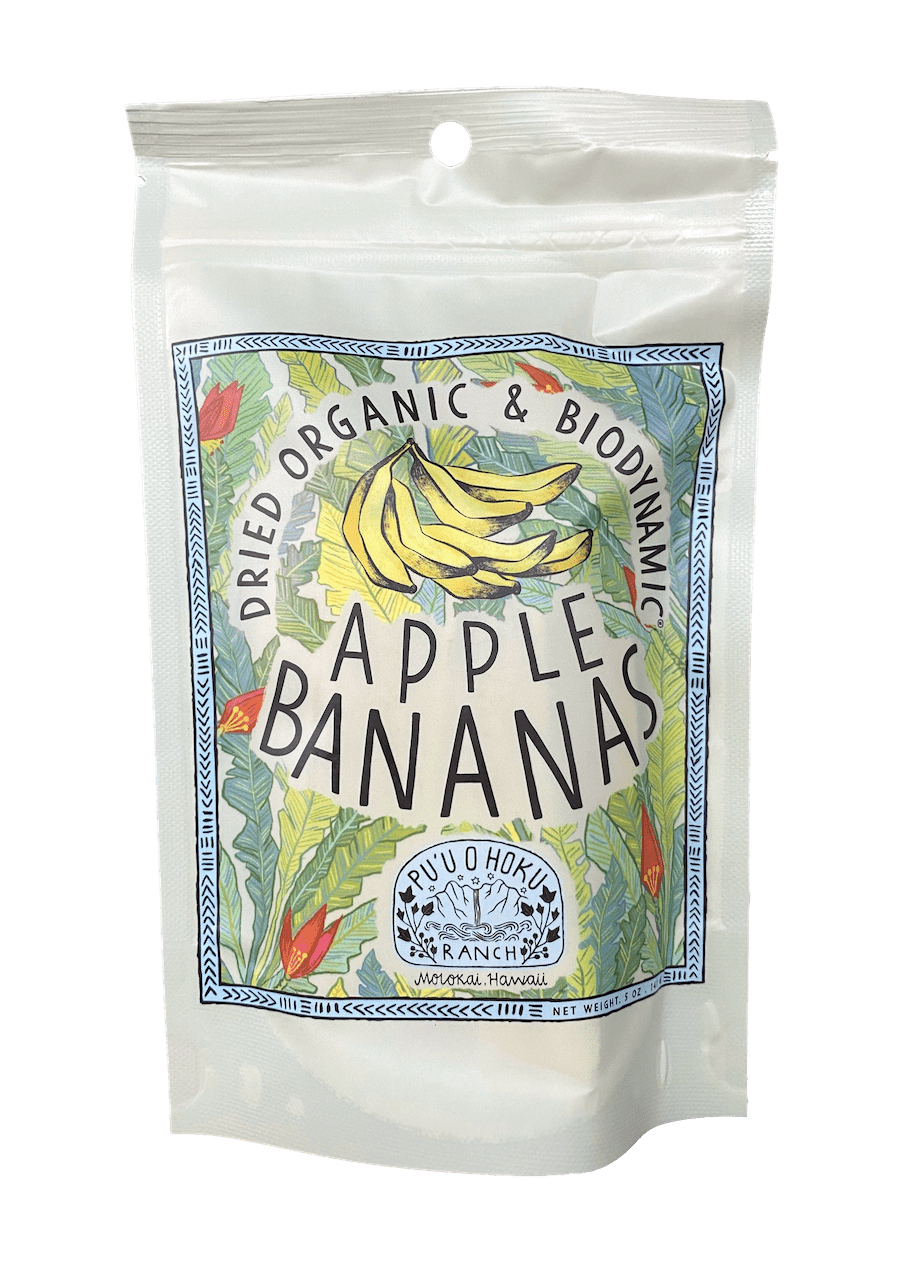 Dried Apple Banana's 5oz | Hawaiian Farmers Market