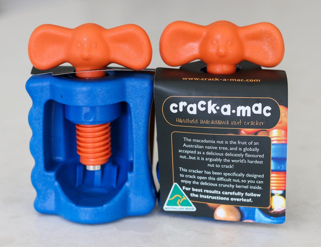 Crack-a-Mac™ - Handheld Macadamia Nut Cracker - Hawaiian Farmers Market{