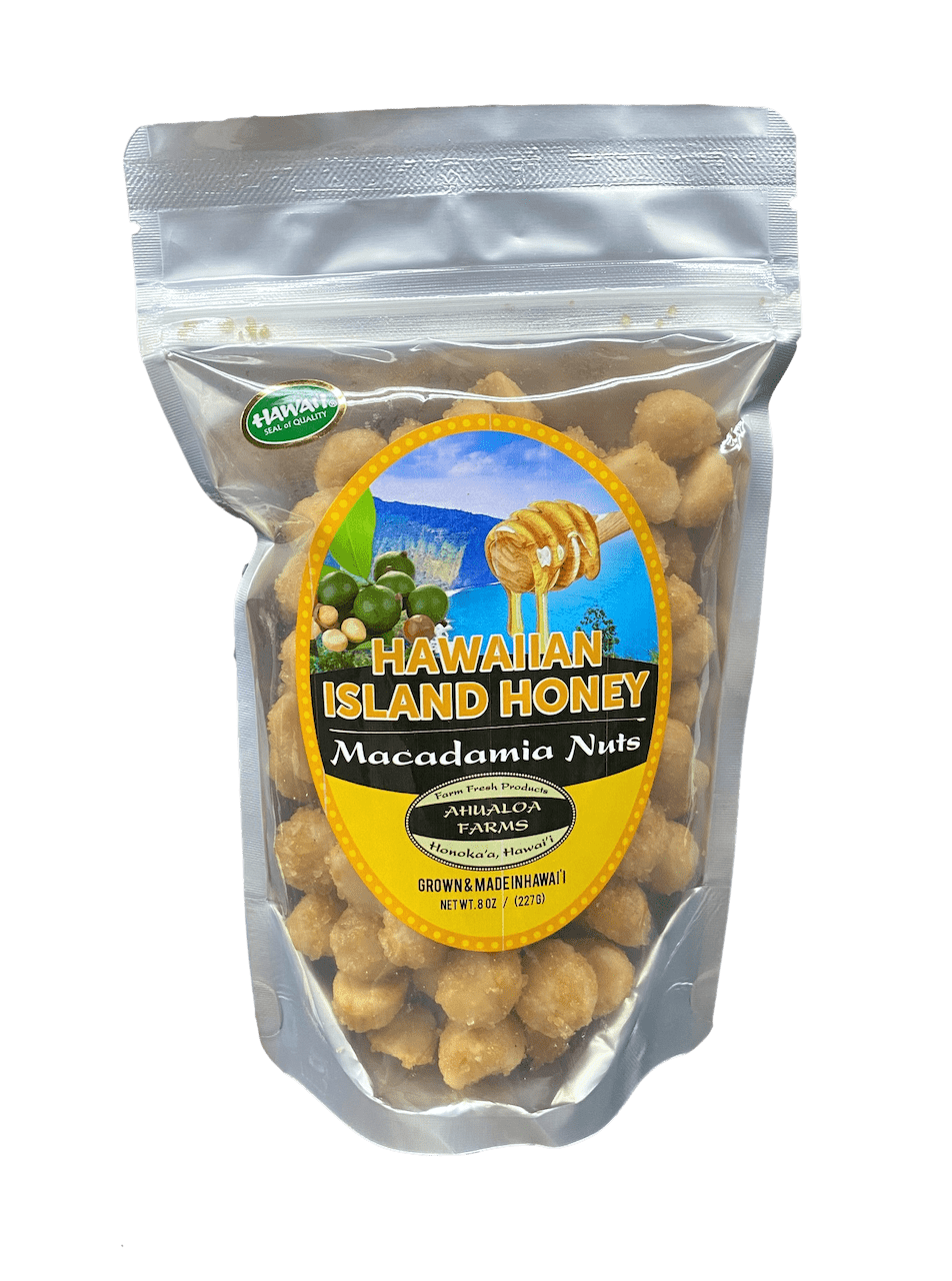 Hawaiian Island Honey Macadamia Nuts - Hawaiian Farmers Market{