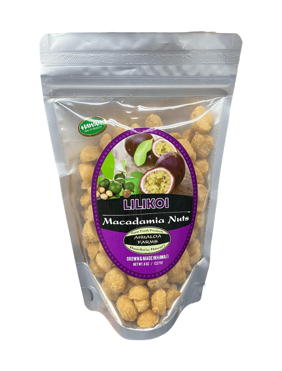 Lilikoi Hawaiian Macadamia Nuts - Hawaiian Farmers Market{