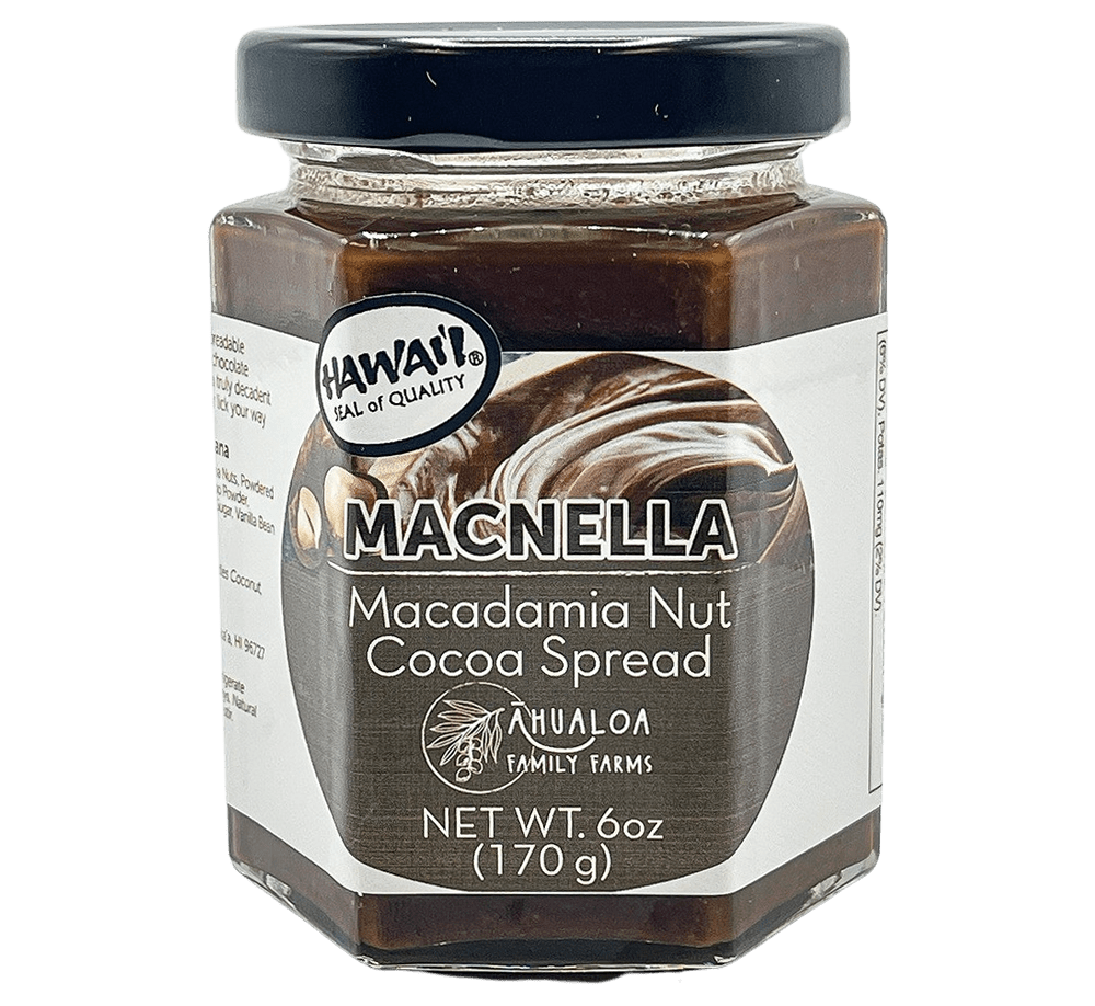 Macnella Chocolate Macadamia Nut Spread 6oz - Hawaiian Farmers Market{