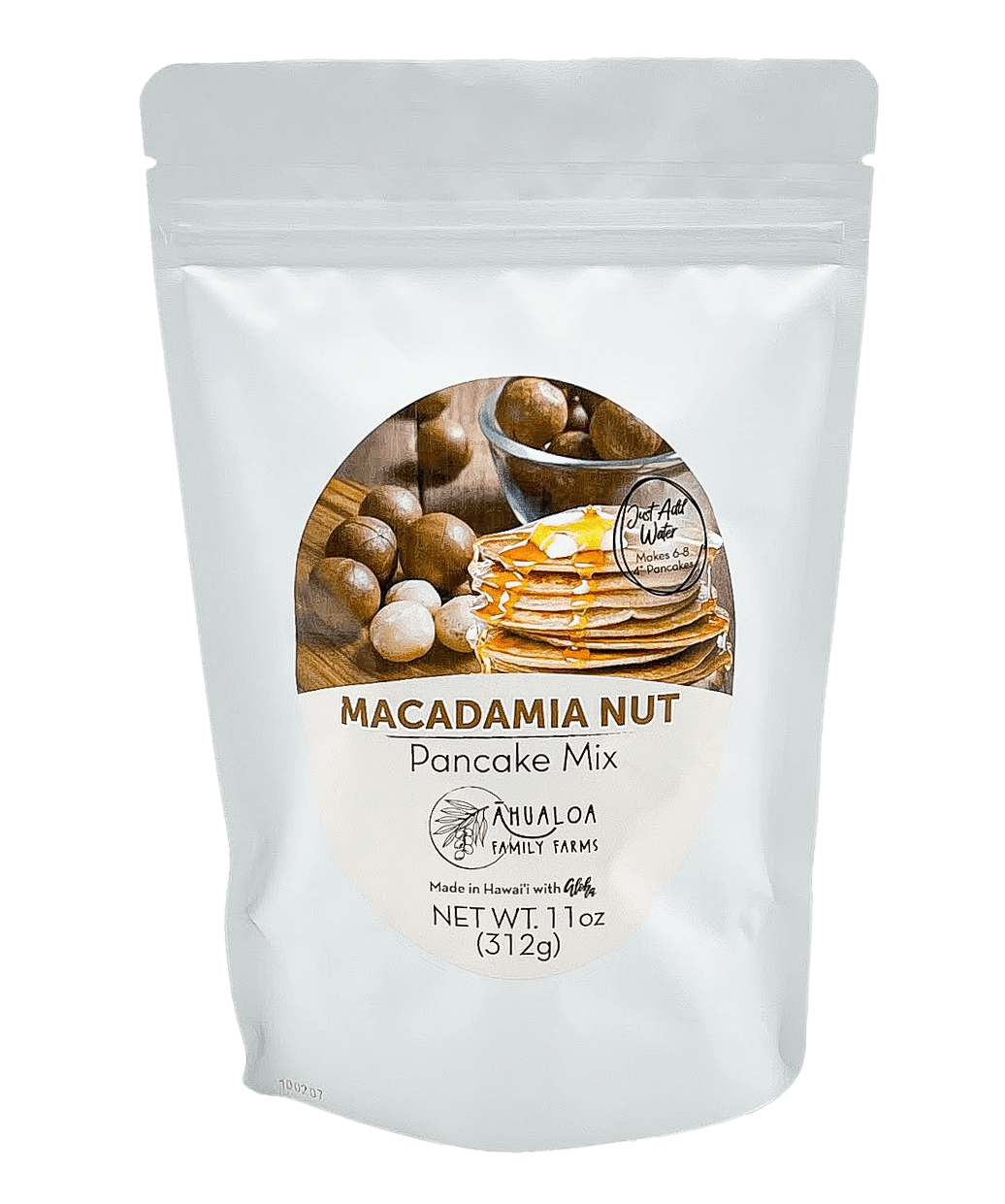 Macadamia Nut Pancake Mix 11oz - Hawaiian Farmers Market{