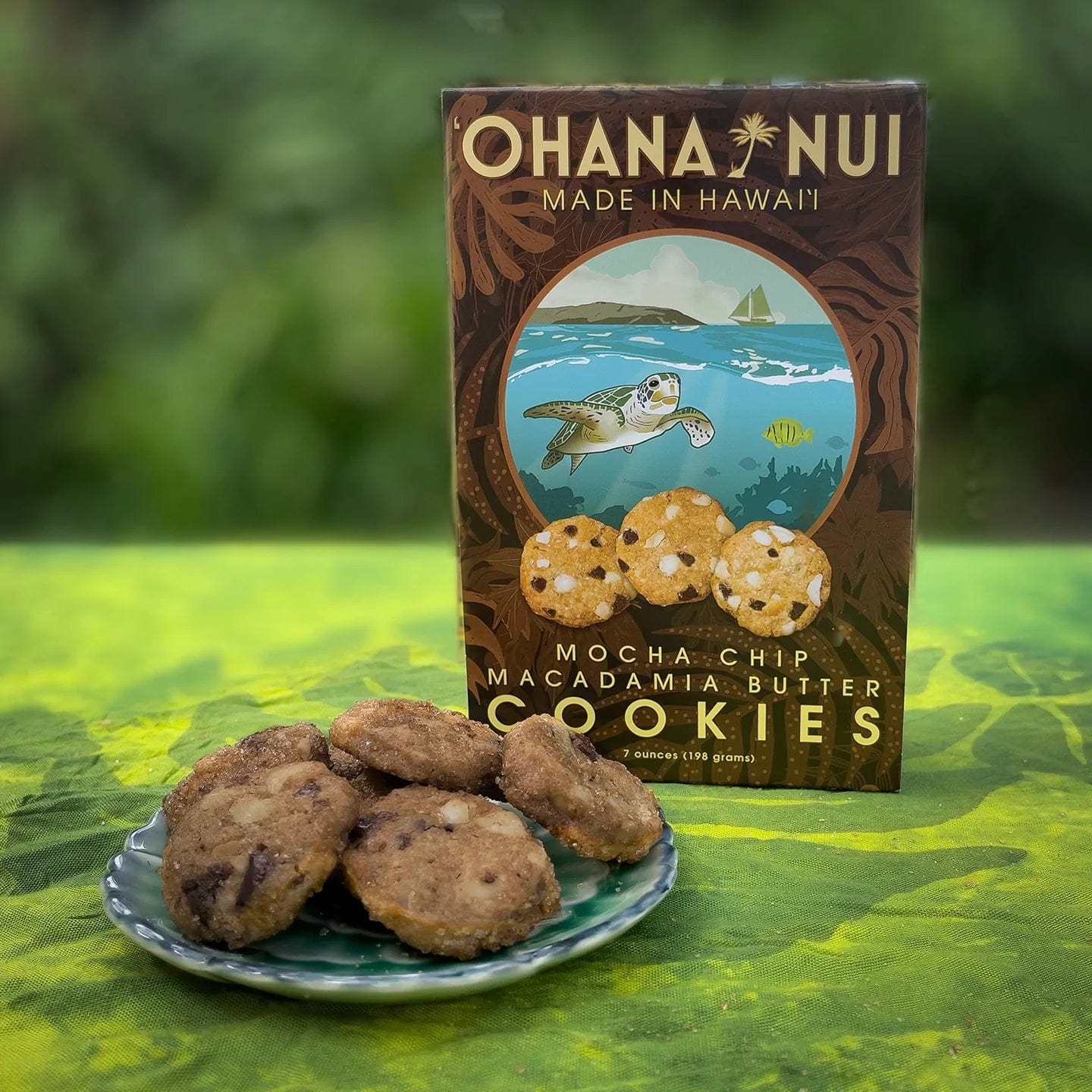 Mocha Chocolate Chip Macadamia Butter Cookies - Hawaiian Farmers Market{