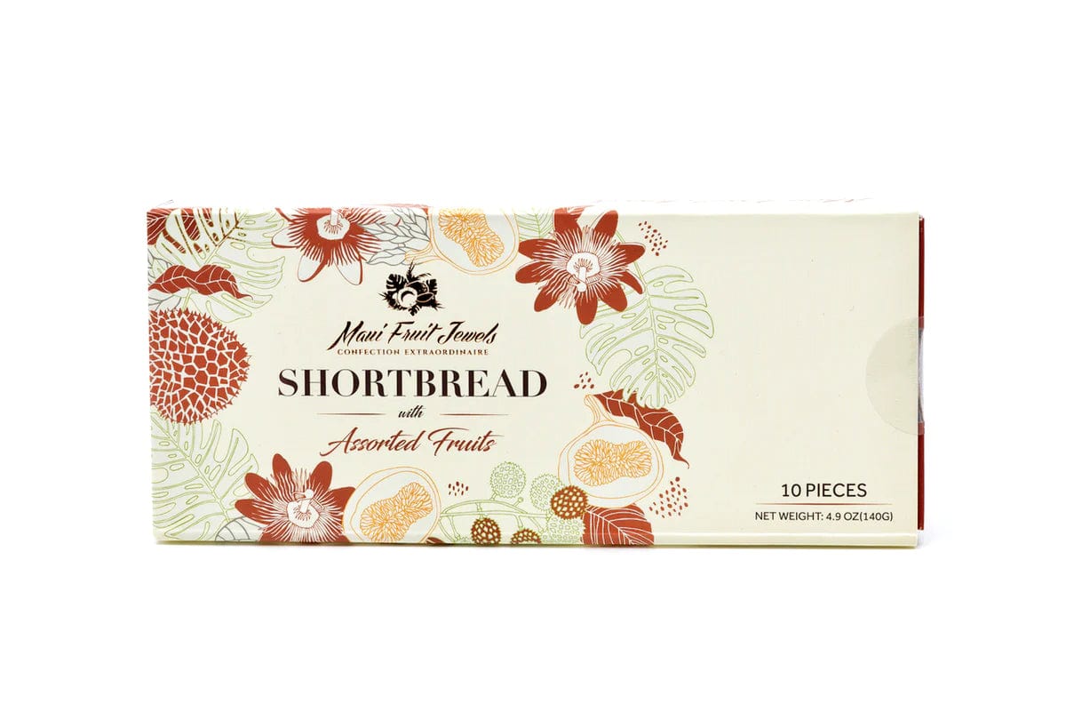 Shortbread Cookies w/ Hawaiian Fruits Gift Box 10pc - Hawaiian Farmers Market{