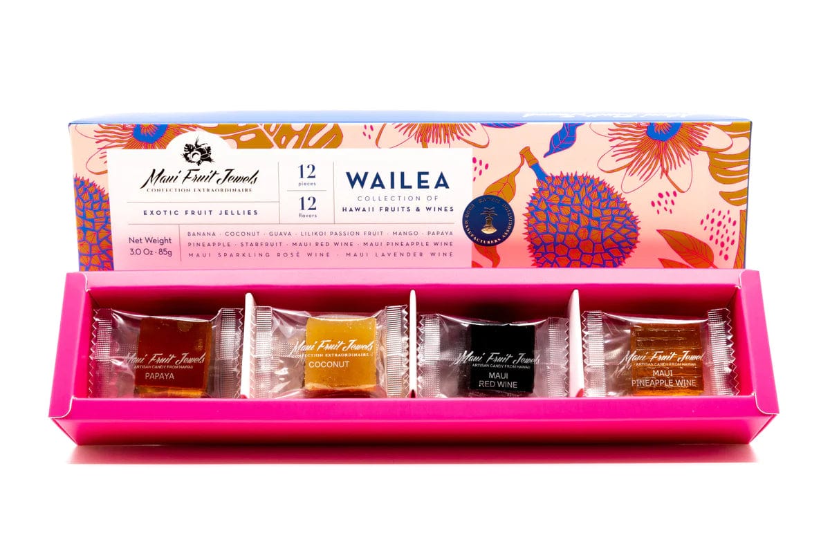 Wailea Collection- Exotic Fruit &amp; Wine Jellies 12pc - Hawaiian Farmers Market{